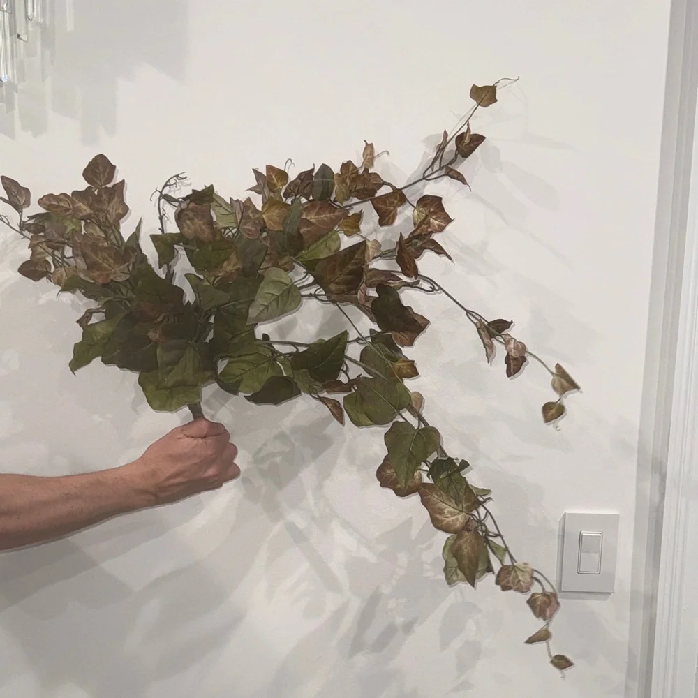 Artificial Green and Brown Leaf branches